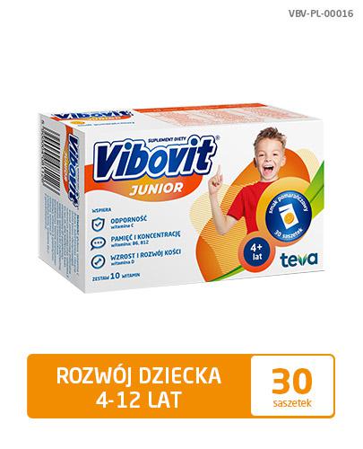 VIBOVIT JUNIOR Pomarańczowy - 30 sasz. - Apteka internetowa Melissa