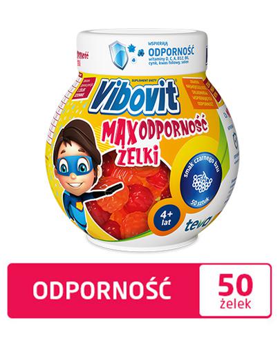 VIBOVIT MAX ODPORNOŚĆ Żelki - 50 szt. - Apteka internetowa Melissa