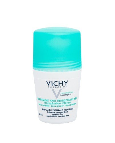 VICHY DEO Dezodorant antyperspirant w kulce przeciw intensywnemu poceniu skóra wrażliwa - 50 ml (vichy kulka) - Apteka internetowa Melissa
