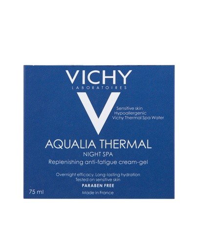 VICHY AQUALIA THERMAL SPA Nawilżający i regenerujący żel-krem przeciw objawom zmęczenia na noc - 75 ml - Apteka internetowa Melissa