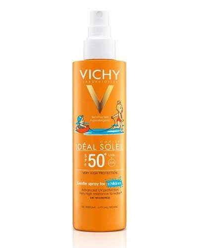  VICHY IDEAL SOLEIL Delikatny spray dla dzieci SPF50+ - 200 ml - cena, opinie, właściwości - Apteka internetowa Melissa  