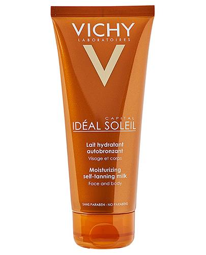 VICHY IDEAL SOLEIL Brązujące mleczko nawilżające twarz i ciało (samoopalacz) - 100 ml - Drogeria Melissa