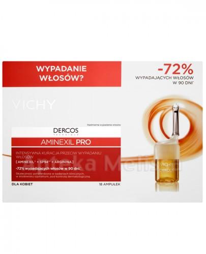 VICHY DERCOS AMINEXIL SP94 PRO ampułki dla kobiet - 18 szt. NOWA ULEPSZONA FORMUŁA!! - Apteka internetowa Melissa