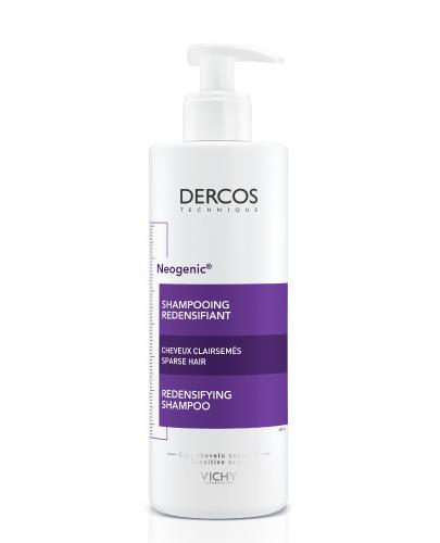 Vichy Dercos Neogenic, szampon przywracający włosom gęstość, 400 ml