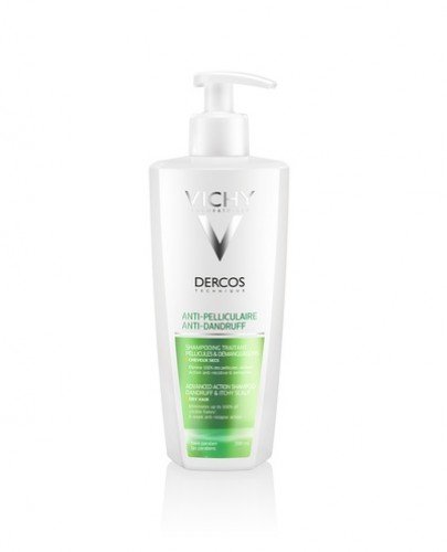 VICHY DERCOS Szampon przeciwłupieżowy włosy suche - 390 ml - Apteka internetowa Melissa