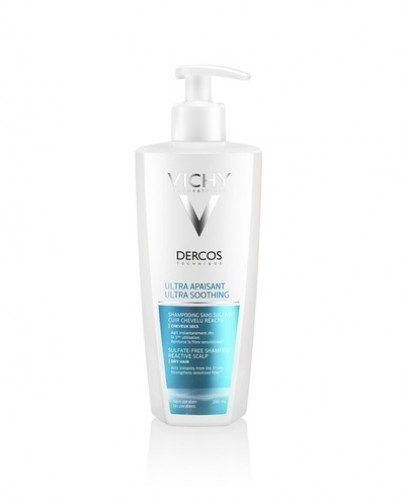 VICHY DERCOS ULTRA SOOTHING Szampon ultrakojący do włosów suchych - 390 ml - Apteka internetowa Melissa