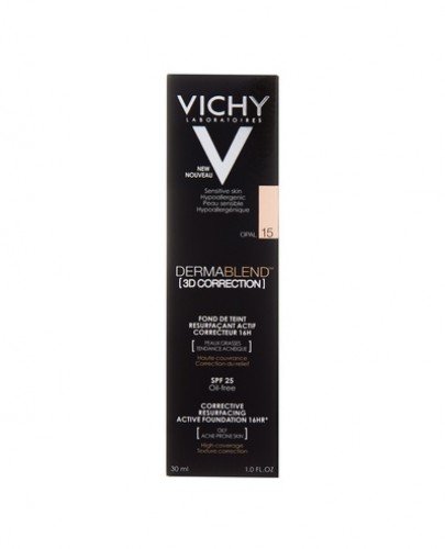 VICHY DERMABLEND Podkład wyrównujący korekta 3D 15 - 30 ml - Apteka internetowa Melissa