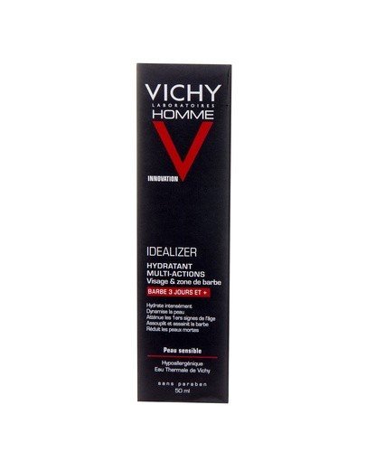 VICHY HOMME IDEALIZER Krem nawilżający dla mężczyzn zarost 3-dniowy i dłuższy - 50 ml - Apteka internetowa Melissa