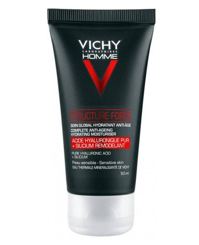 Vichy Homme Structure Force Przeciwzmarszczkowy krem wzmacniający - 50 ml - cena, opinie, właściwości - Apteka internetowa Melissa