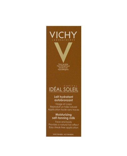 VICHY IDEAL SOLEIL Brązujące mleczko nawilżające twarz i ciało (samoopalacz) - 100 ml - Apteka internetowa Melissa