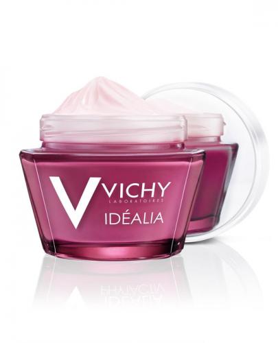VICHY IDEALIA Energetyzujący krem wygładzający do skóry suchej 50 ml - cena, opinie, właściwości - Drogeria Melissa