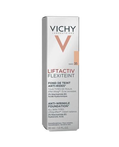 VICHY LIFTACTIV FLEXITEINT Podkład wygładzający zmarszczki SPF 20 35 sand - 30 ml - cena, opinie, właściwości - Drogeria Melissa