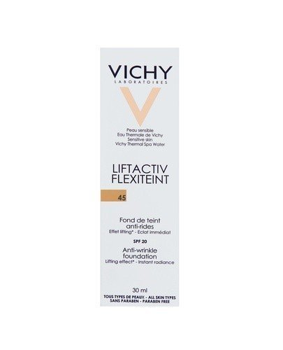 VICHY LIFTACTIV FLEXITEINT Podkład wygładzajacy zmarszczki 45 gold - 30 ml - Apteka internetowa Melissa