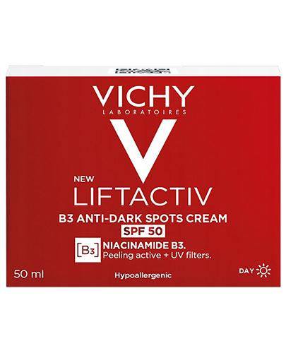 Vichy Liftactive Specialist Krem B3 redukujący przebarwienia SPF 50, 50 ml - Apteka internetowa Melissa