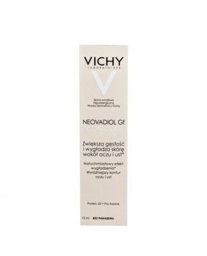 VICHY NEOVADIOL GF CONTOURS Krem wygładzający skórę wokół oczu i ust - 15 ml - Apteka internetowa Melissa