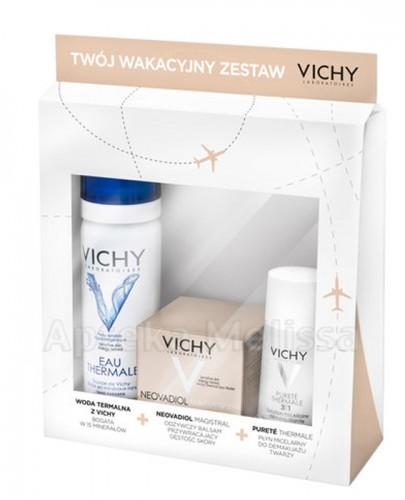 VICHY NEOVADIOL MAGISTRAL Krem przywracający gęstość skóry - 15 ml + VICHY EAU THERMALE Woda termalna - 50 ml + VICHY PURETE THERMALE Płyn micelarny do demakijażu 3w1 - 30 ml - Apteka internetowa Melissa