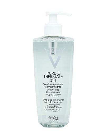 VICHY PURETE THERMALE Płyn micelarny do demakijażu 3w1 - 400 ml - Apteka internetowa Melissa