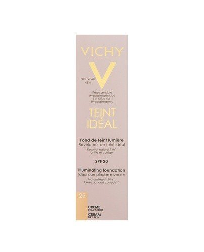VICHY TEINT IDEAL FLUID 25 SAND Podkład we fluidzie - 30 ml - Apteka internetowa Melissa