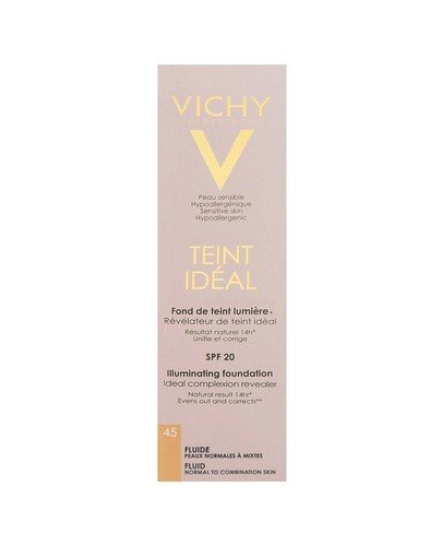 VICHY TEINT IDEAL CREME 45 HONEY Podkład w kremie - 30 ml - Apteka internetowa Melissa