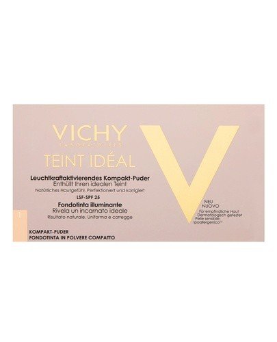 VICHY TEINT IDEAL COMPACT 1 LIGHT Podkład w pudrze - 9,5 g - Apteka internetowa Melissa