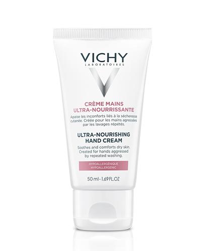 Vichy Ultraodżywczy krem do rąk z alantoiną i masłem shea - 50 ml - cena, opinie, właściwości - Drogeria Melissa