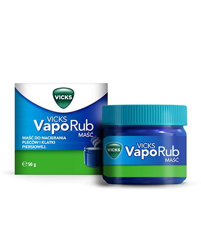 VICKS VAPORUB - maść na gardło - 50 g - cena, opinie, stosowanie - Apteka internetowa Melissa