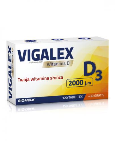  VIGALEX D3 - 120 tabl. + 30 tabl. - Apteka internetowa Melissa  