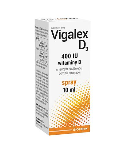  Vigalex D3 400 IU Spray, 10 ml - Apteka internetowa Melissa  