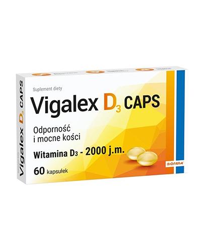  Vigalex D3 Caps 2000 j.m., 60 kapsułek - Apteka internetowa Melissa  