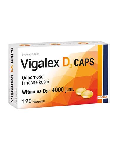  Vigalex D3 Caps 4000 j.m., 120 kapsułek - Apteka internetowa Melissa  