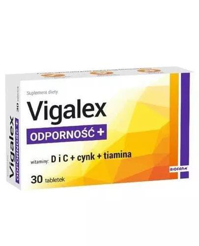  Vigalex Odporność +, 30 tabletek - Apteka internetowa Melissa  