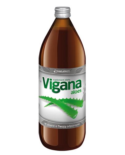 VIGANA ALOES Sok - 1000 ml - cena, opinie, stosowanie - Apteka internetowa Melissa