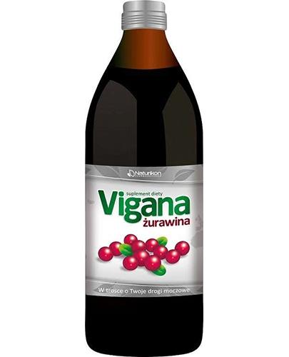 VIGANA ŻURAWINA Sok - 1000 ml - Apteka internetowa Melissa