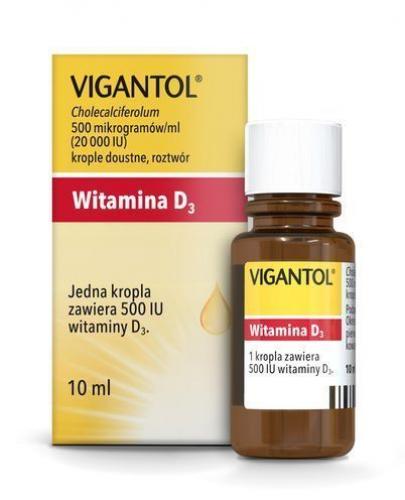 Vigantol 500 µg Krople Doustne 10 Ml Lek Na Niedobory Wit D3 Cena Opinie Dawkowanie