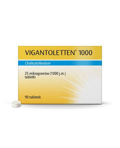  VIGANTOLETTEN Witamina D3 1000, Niedobory wit. D, 90 tabletek - Apteka internetowa Melissa  