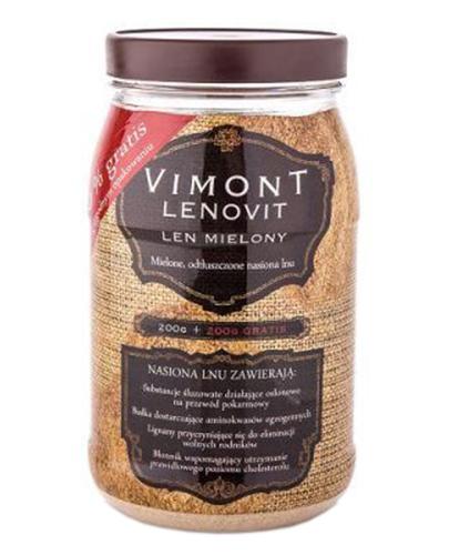 VIMONT LENOVIT Len mielony - 400 g - Apteka internetowa Melissa