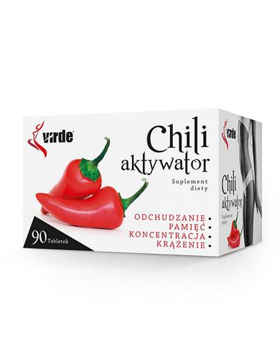 VIRDE Chili aktywator, 90 tabletek