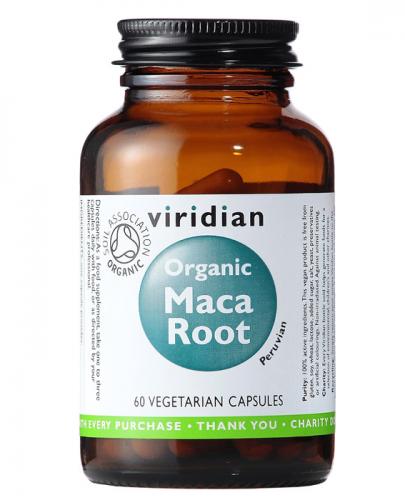 VIRIDIAN Organic maca root - 60 kaps. - Apteka internetowa Melissa