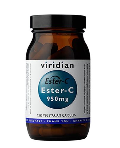  VIRIDIAN Ester-C 950 mg - 120 kaps - cena. dawkowanie  - Apteka internetowa Melissa  