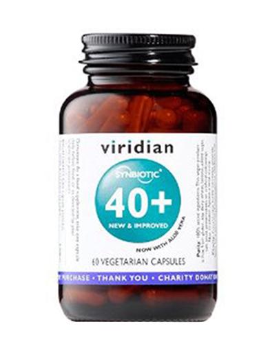  Viridian Flora Bakteryjna Synbiotyk 40+ - 60 kaps. Na florę jelitową - cena, opinie, stosowanie  - Apteka internetowa Melissa  