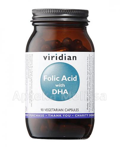 VIRIDIAN Folic Acid with DHA - 90 kaps. - Apteka internetowa Melissa  