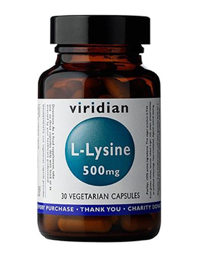  Viridian L-Lizyna 500 mg - 30 kaps. Na kości - cena, opinie, stosowanie  - Apteka internetowa Melissa  