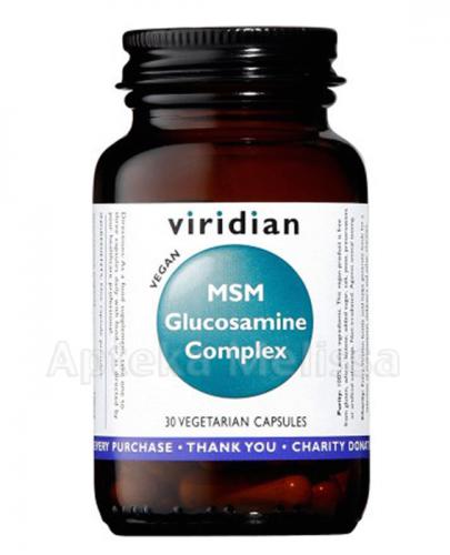 VIRIDIAN MSM Glucosamine complex - 30 kaps. - Apteka internetowa Melissa