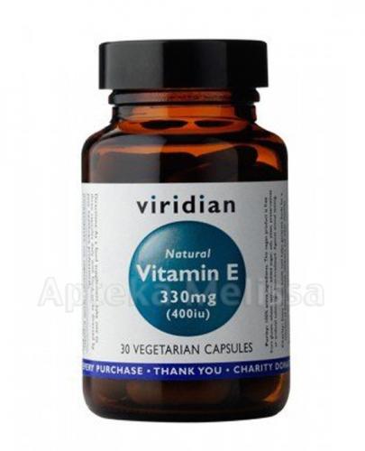  VIRIDIAN Natural Vitamin E 330 mg - 30 kaps. - Apteka internetowa Melissa  
