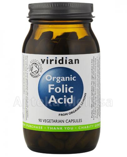  VIRIDIAN Organic Folic Acid - 90 kaps. - Apteka internetowa Melissa  