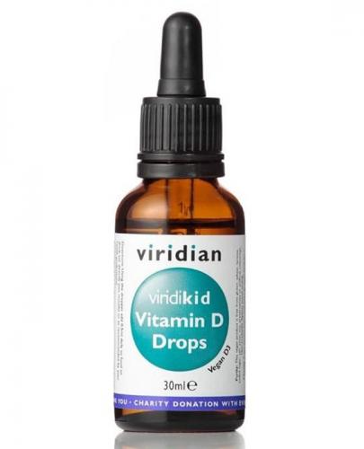  VIRIDIAN Viridikid witamina D w kropelkach dla dzieci - 30 ml - Apteka internetowa Melissa  