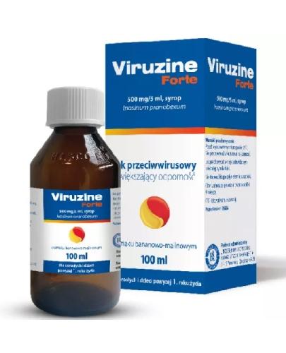  Viruzine Forte 0,5 g 5ml syrop przeciwwirusowy, 100 ml - Apteka internetowa Melissa  