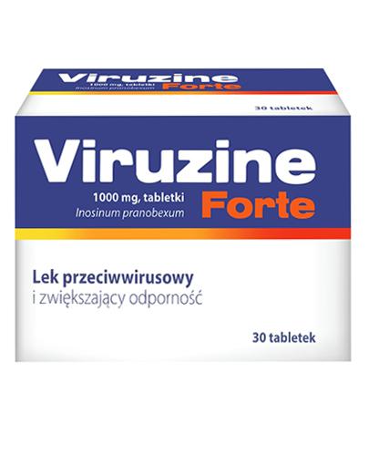  Viruzine Forte 1000 mg, 30 tabl., cena, opinie, dawkowanie - Apteka internetowa Melissa  