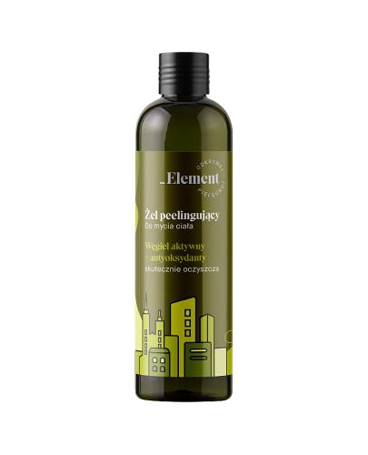 VIS PLANTIS ELEMENT WYCIĄG Z KIEŁKÓW RZEŻUCHY Żel peelingujący z węglem aktywnym do ciała - 300 ml - Apteka internetowa Melissa