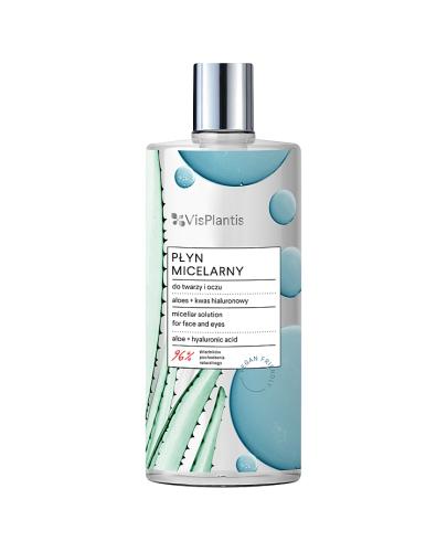 VIS PLANTIS Płyn micelarny aloes i kwas hialuronowy - 500 ml - cena, opinie, wskazania